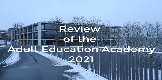 News! We prepared a #Review video of our last #AEAcademyWue 2021! Let the video inspire you to be a part of the #AdultEducation Academy-Family next time! Have a look:

paedagogik.uni-wuerzburg.de/lifelonglearni…

#LifelongLearning #NeverStopLearning