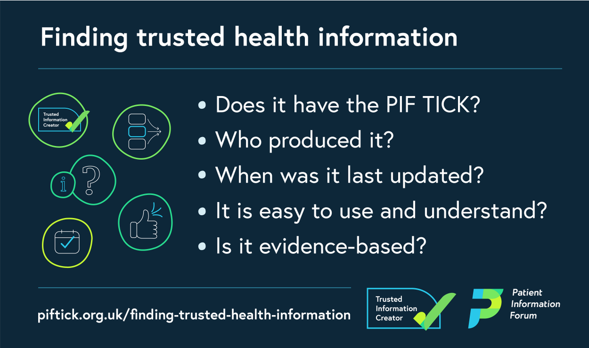"It’s great that the new website caters for the general public as well as health professionals. People often go online for information and the #PIFTick site is an excellent, safe and reliable resource." – Julie Smith <a href="/EIDOhealthcare/">EIDO Healthcare</a>. piftick.org.uk #HealthInformation