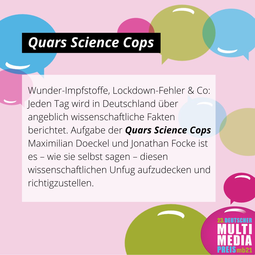 Tipp zum #ThinkTuesday: Hört mal in die #Podcast|s #DiggaFake & #QuarksScienceCops rein und erfahrt, worauf ihr achten könnt, um nicht in die #FakeNews-Falle zu treten. 😊
#MB21 #WhatTheFake #criticalThinking @quarkswdr #21stCenturySkills #GetYourFactsStraight #Faktencheck #twlz