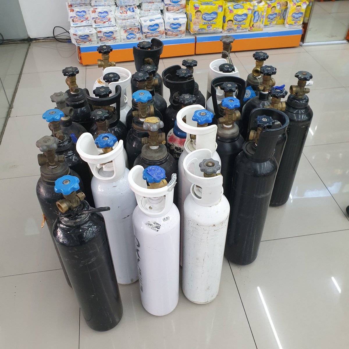 Isi ulang oksigen, Kimia Farma Sukajadi, 50rb. Bisi aya anu butuh ieu...