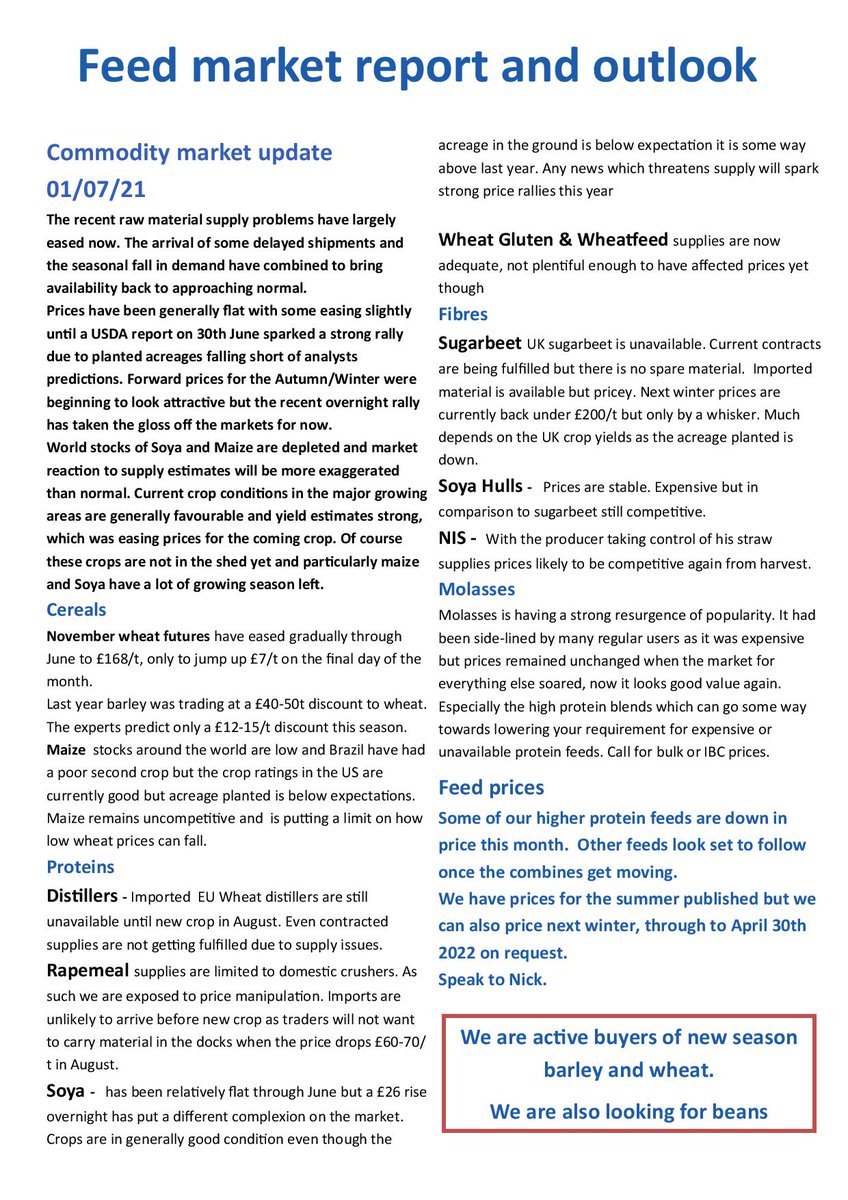 tamarmilling's tweet image. July 2021 newsletter