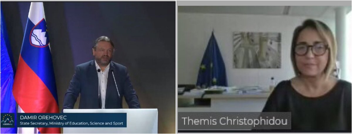ChristophidouEU's tweet image. The last 18 months testify how much each Member State gained by working together on #education &amp;amp; #training
Under #EuropeanEducationArea,we propose a new governance mechanism to allow us to take bolder steps in our cooperation towards 2025
Kicking off High Level group w/ @EU2021SI