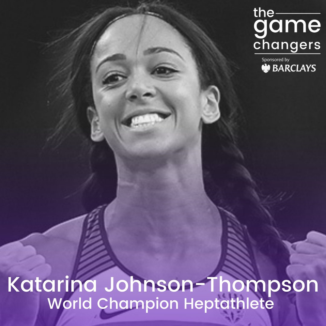 💫 *BONUS* EPISODE Katarina @JohnsonThompson, two-time Olympian and World Champion Heptathlete talks handling pressure, tackling body issues and the Tokyo Olympics. ow.ly/DA8c50Fp6OA @BarclaysUK @BarclaysFooty @BarclaysFAWSL 💜 #womenssport #gamechangers