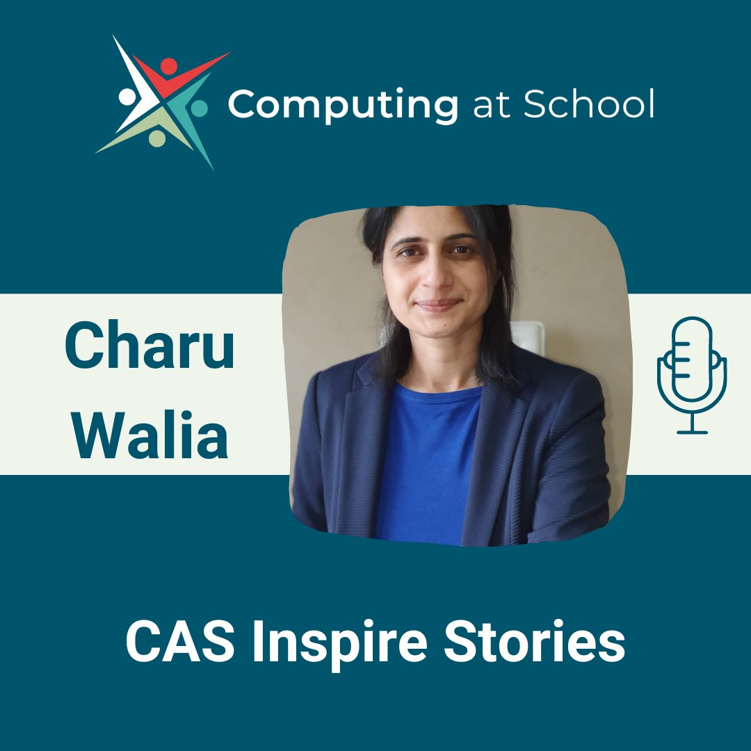 CompAtSch's tweet photo. Join host Beverly Clarke with special guest Charu Walia as she shares the stories around her career to date.

@raj_charu
https://t.co/cPTifnRXiG 

#CASInspire #CASPodcasts https://t.co/ptdRDttaoN
