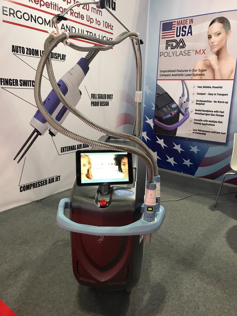 extremedMENA's tweet photo. #polylase #PolylaseMX @DubaiDerma #laser_hair_removal https://t.co/wzIkVzzs7x