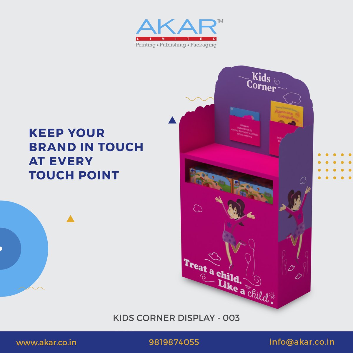 akar_limited's tweet photo. AKAR takes brand visibility a step ahead by inviting engagement. Just what your brand would need.
https://t.co/rFTk2x3jkT

#TopTrending #Covid #InclinicPromotions #InclinicPromotions #akarlimited #pharmaprintingcompany #promotionalproducts https://t.co/D0GuCIsJsn