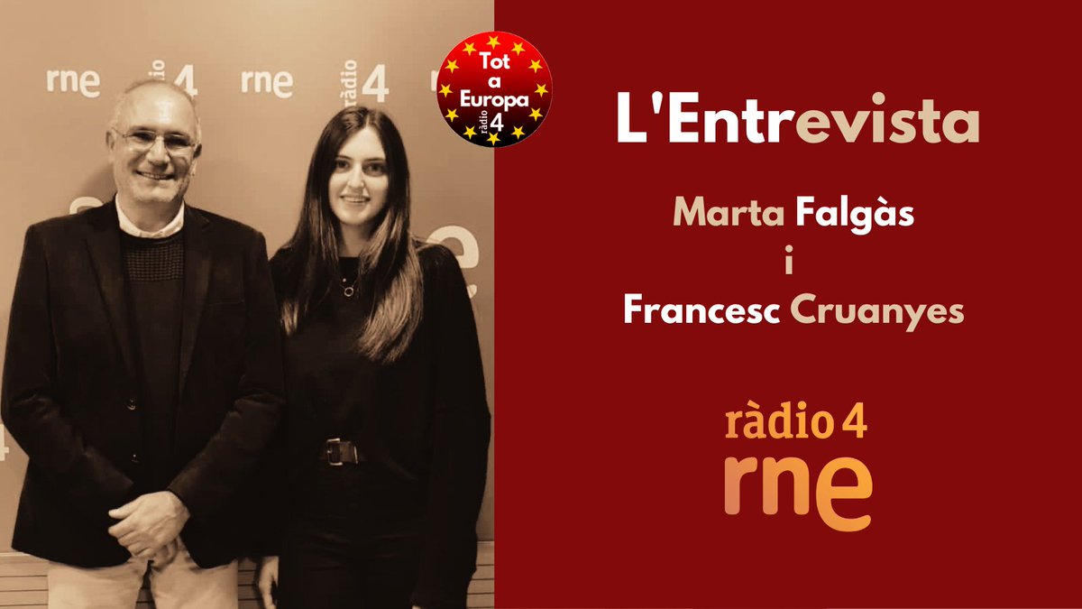 totaeuropa's tweet photo. 📓🖋️ Comença l'entrevista del #TotAEuropa 👇

Avui parlem de relacions #UE - Rússia 🇪🇺🇷🇺amb l'experta i investigadora del @CidobBarcelona, Carmen Claudín.

Sonant ja 👉🎙️ @radio4_rne https://t.co/q1h0pd1rXd