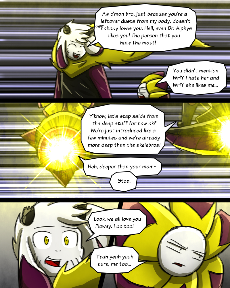 revolvius's tweet photo. #UnderWAR PAGES 89-92! More pages to come!
Here comes FISH NEWBIE!
#undertale #undertaleAU #undertaleFanart #asriel #flowey #undyne #Action #undertaleAU好きさんと繋がりたい #Underverse #undertalefancomic https://t.co/WCF2tb4FVy