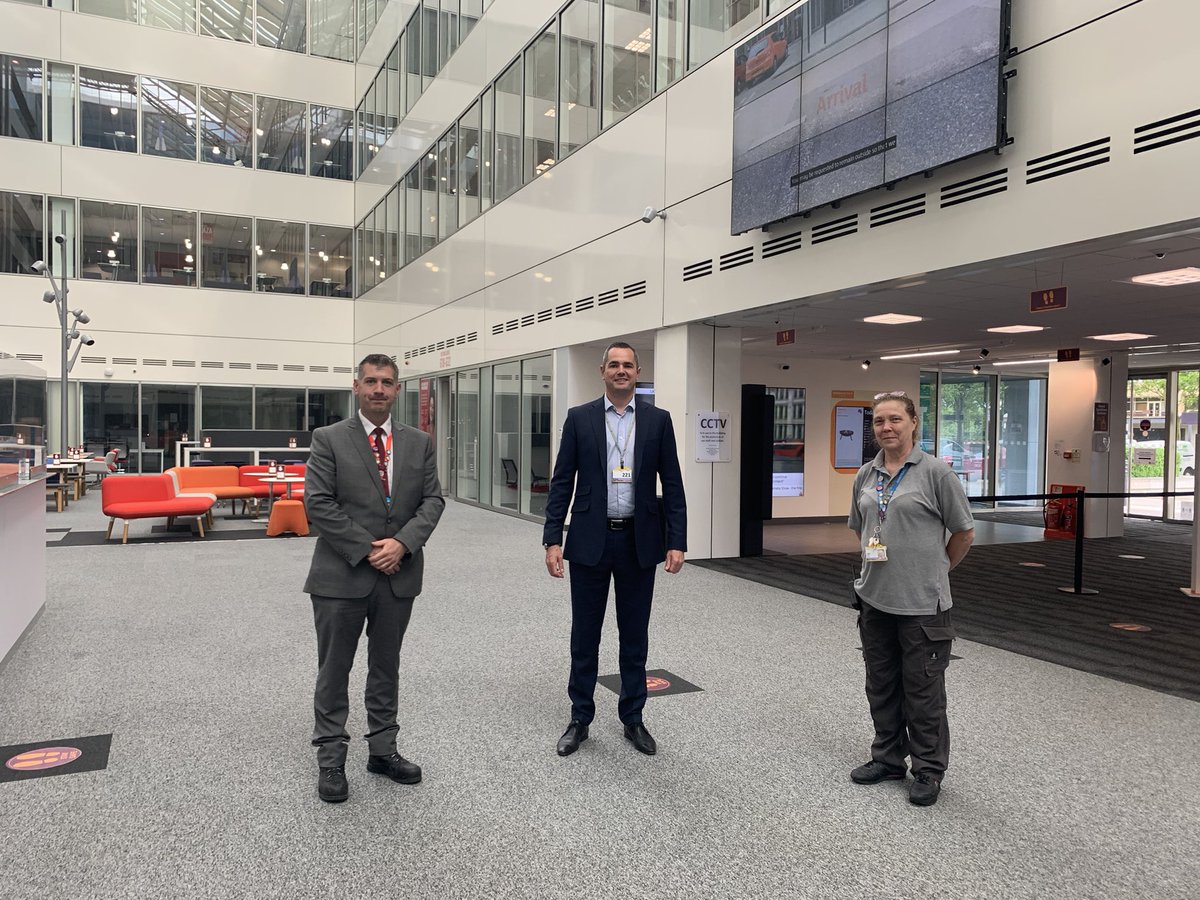 Great to meet Debra and Colin from our cleaning and security team yesterday, you and your teams are an absolute credit to MItie - Thankyou for all you do! #ThankYouDay <a href="/MitieCleaning/">Mitie Cleaning & Hygiene Services</a>