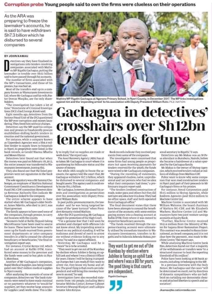FNjahira's tweet photo. we are targeted🙄
Thats why he is supporting high priest of corruption to protect him
#JailTheCorruptNow https://t.co/FqOWo0jAW3