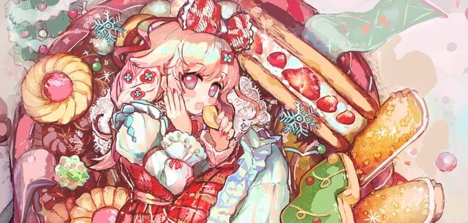 #絵柄が好みって人にフォローされたい 
ほわほわしたのがすき🌷 
