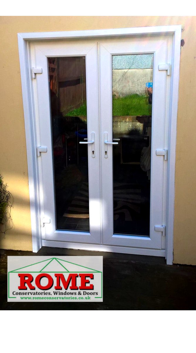 RomeConservato1's tweet photo. Our French doors are a charming addition to any home or conservatory. The extensive opening allows unrestricted access to your home as well as maximum ventilation and practical entry into your garden or patio. 
#Romeconservatories #uPVCdoors #conservatory  #frenchdoorss #Narberth https://t.co/DQZtY6P11B