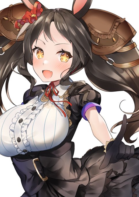 skebで描かせていただいたマーベラスサンデー #ウマ娘 