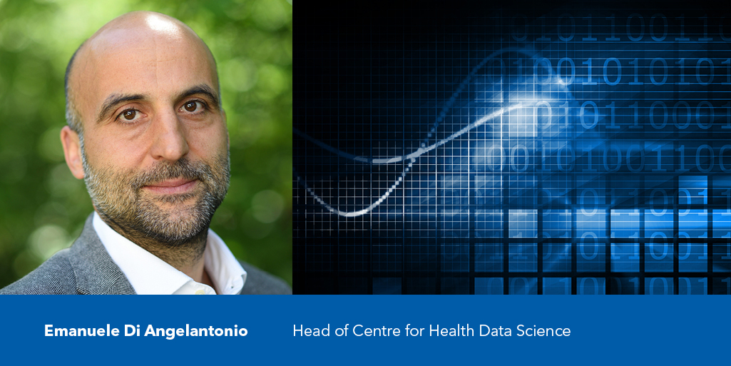 🇬🇧 A warm welcome to Emanuele <a href="/Di_Angelantonio/">Emanuele</a>, newly appointed Head of the Centre for Health Data Science. Emanuele joins us from the UK where he is Prof. Clinical Epidemiology at the University of Cambridge. bit.ly/3dPh9cr