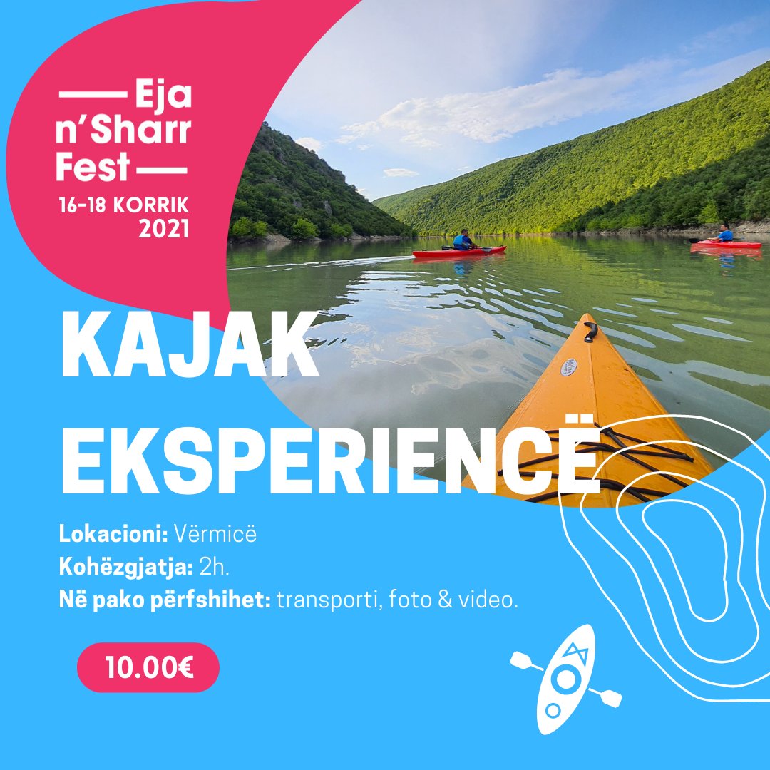 gotosharrfest's tweet photo. Eja n'Sharr Fest fillon aktivitetet në brigjet e Drinit, vazhdon nëpër Grykë të Lumbardhit dhe arrin në zemër të Sharrit.

Rezervo aktivitetin e preferuar: https://t.co/GN9w58Vkg3

#gotosharrfest #event #festival #prizren #kosova https://t.co/UUw1MPecG8