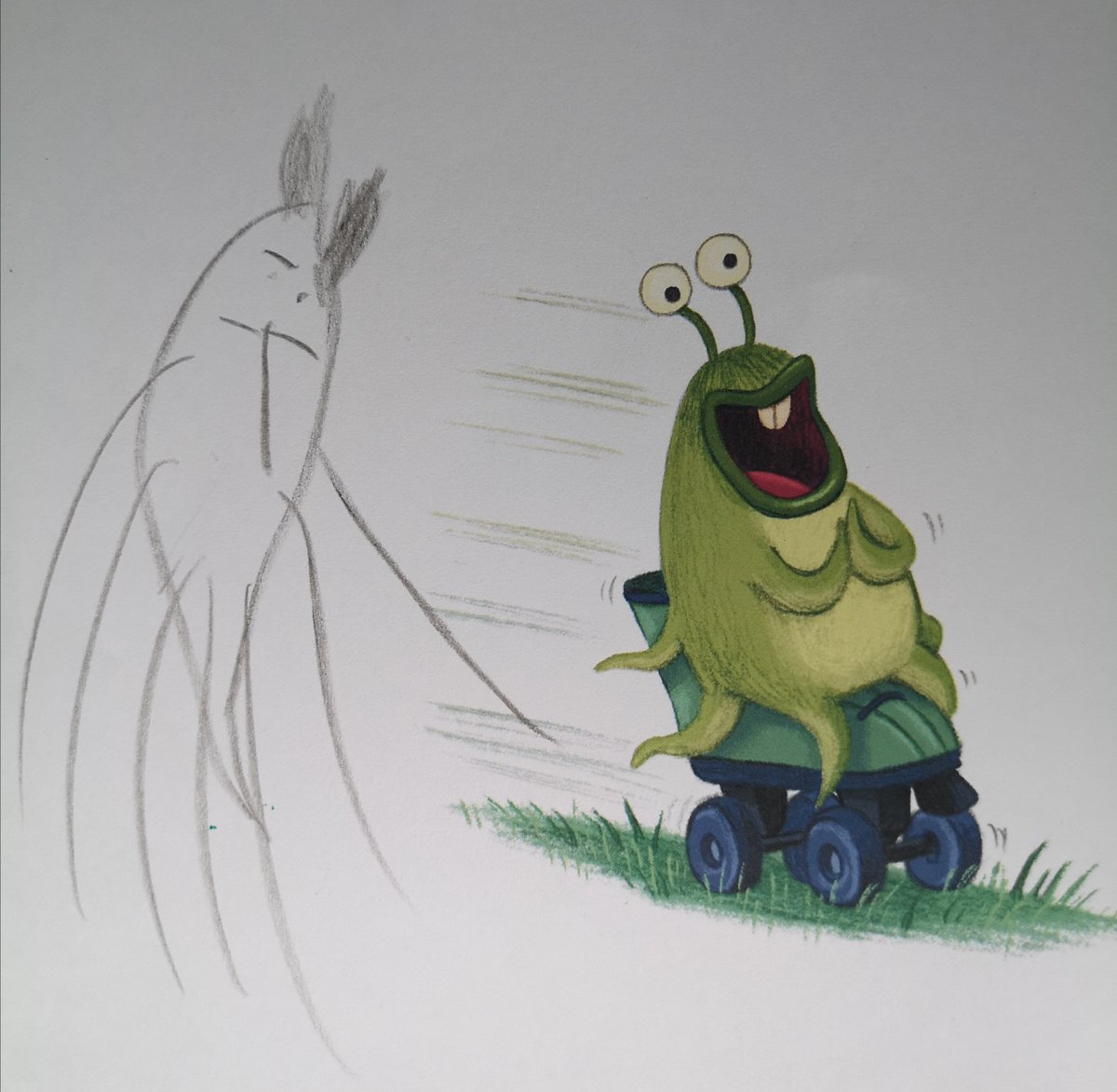picturebooksnob's tweet photo. Eek! We have a candidate for the #BookHospital!

Our cat joined the endpapers of #KingoftheSwamp by @Emmett_Cath &amp; @BenMMantle (reviewed here:
https://t.co/nSQ4gyWCC3)

Read Leigh Hodgkinson's thoughts on why kids scribble on #childrensbooks: https://t.co/XNXYPhLVTP
@hoonbutton https://t.co/3x7AGu8p5J