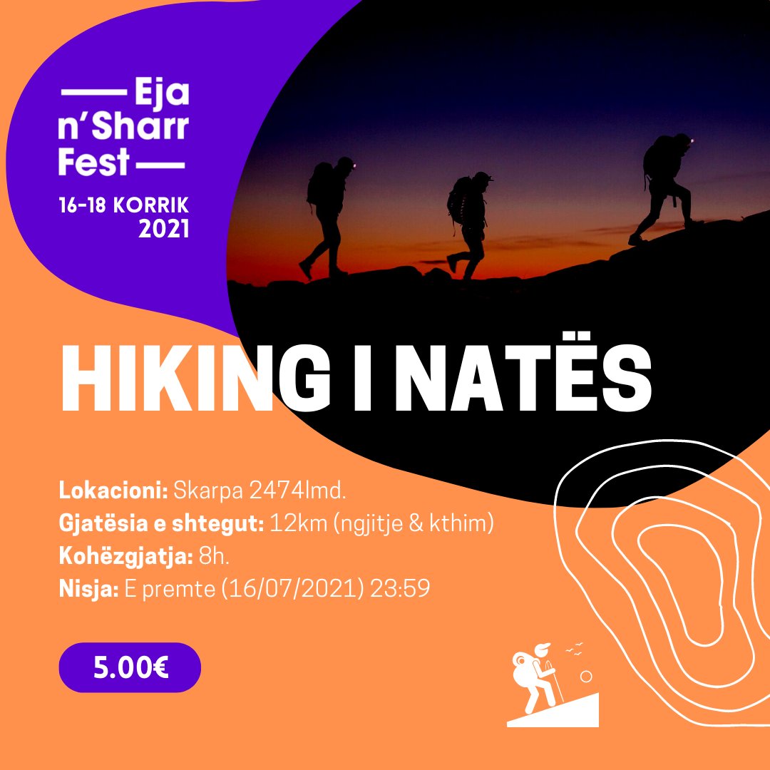gotosharrfest's tweet photo. 4 ECJE MALORE/HIKES BRENDA 3 DITËVE 🤩
Korf, Skarpa, Liqenet.

Rezervo aktivitetin e preferuar: https://t.co/GN9w58Vkg3

#gotosharrfest #event #festival #prizren #kosova https://t.co/AFNL9sBACE