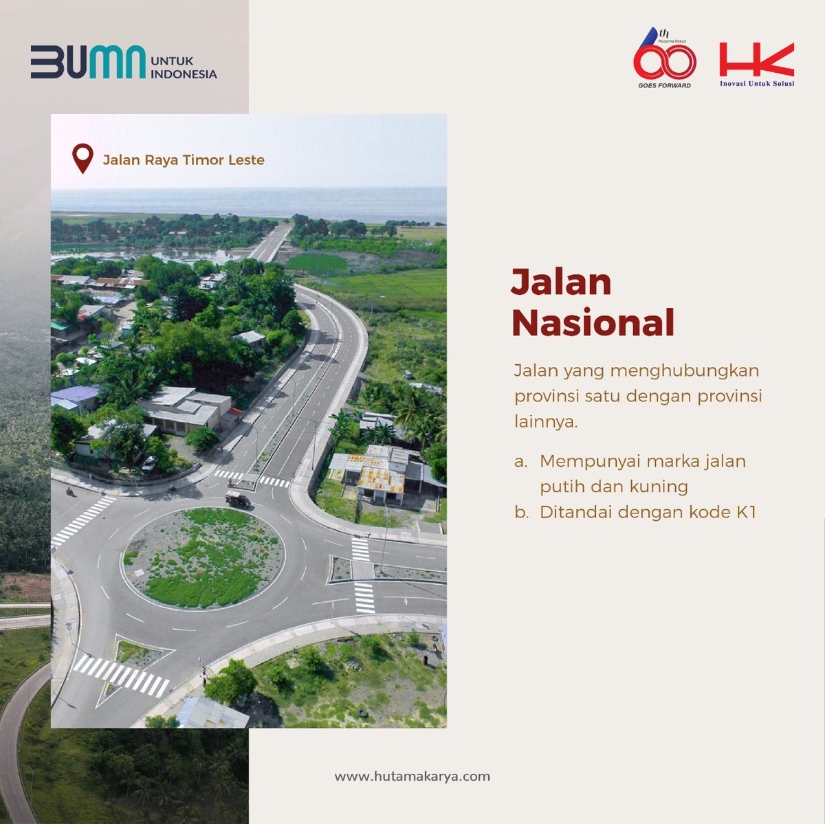 HutamaKarya's tweet photo. #Infrabuddies, jalan aja punya status masa hubungan kamu enggak?😝
Eits, jangan kepikiran dulu status kamu dengan si doi, mending cari tau dulu mengenai status jalan berdasarkan administrasi pemerintahan. Yuk, kita simak informasinya!

#HutamaKarya
#HKnowledge https://t.co/hKNzHGPOvZ