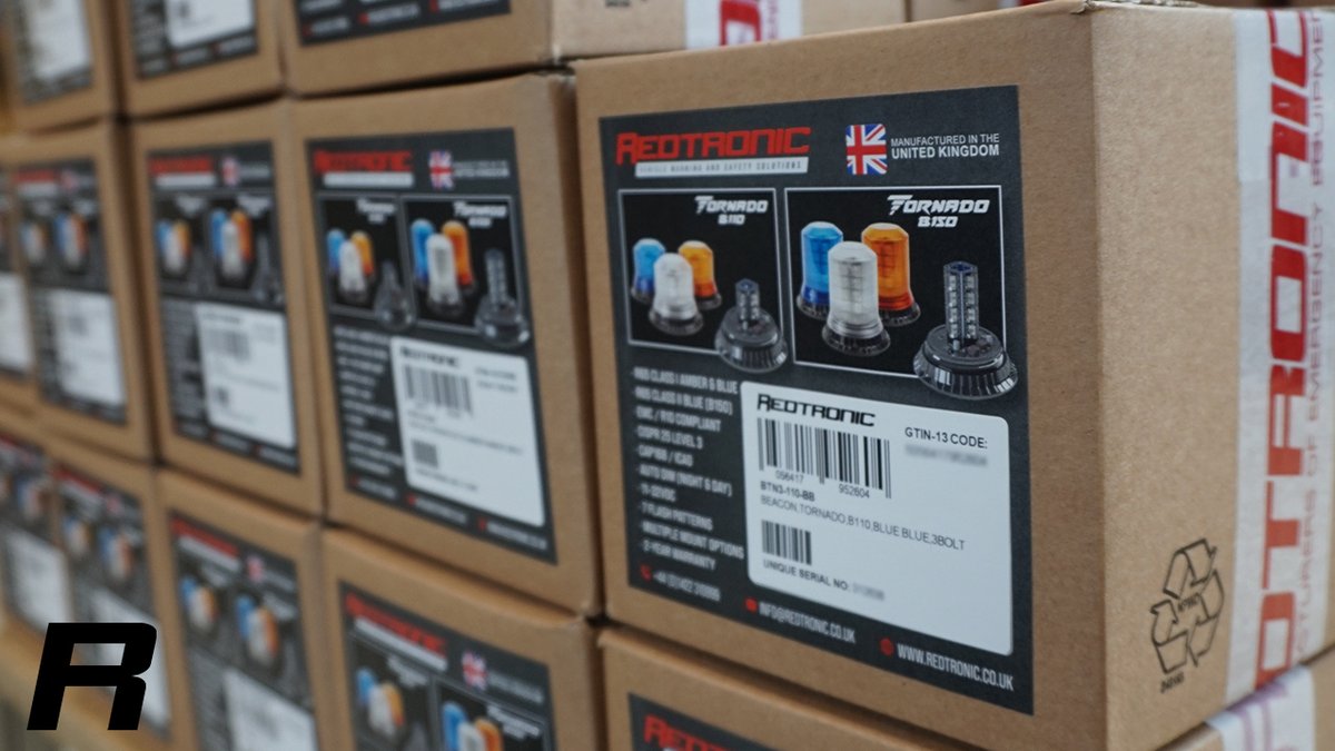 Redtronic's tweet photo. We are super excited for our first batch of Tornado B110 and B150 Beacons to be dispatched to customers today! We can't wait to see them on vehicles soon.
#redtronic #warning #safety #solutions #UKmanufacturer #warninglights #beacons #tornadobeacon https://t.co/zrhYH3oQ4q