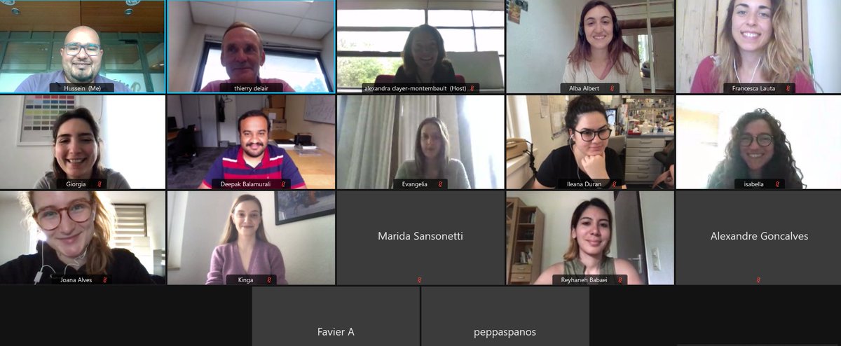 Thanks to <a href="/UniversiteLyon/">Université de Lyon</a> for organizing such great and inspiring webinar for #TRAINHEART  #ESRs on "Biocompatible drug delivery systems"! 

Great job <a href="/H_H_Genedy/">Hussein H. Genedy</a> and all of the other speakers!  👏🤩

#MSCA #RNATherapeutics #Nanoparticles #H2020