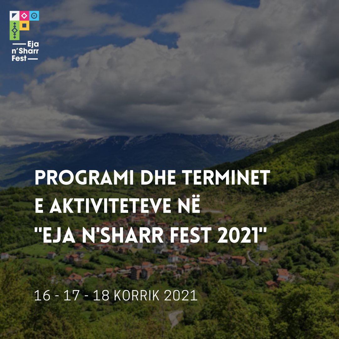 gotosharrfest's tweet photo. 3 DITË, 15+ AKTIVITETE, 3 FORUME, NË 1600M lmd etj etj...
Një super-fundjavë në Malet e Sharrit.
https://t.co/Q3zneSum67

#gotosharrfest #event #festival #prizren #kosova https://t.co/jbzkQofl8s