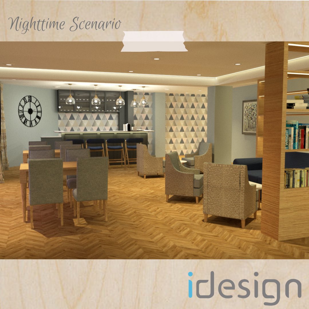 We’ve collaborated with <a href="/lighting_people/">thelightingpeople</a> to create a Residential Retirement Development with a primary focus on health &amp; wellbeing. The design, whilst inclusive to everyone, provides particular comfort to those with dementia, visual impairment &amp; people with sleep disturbance.