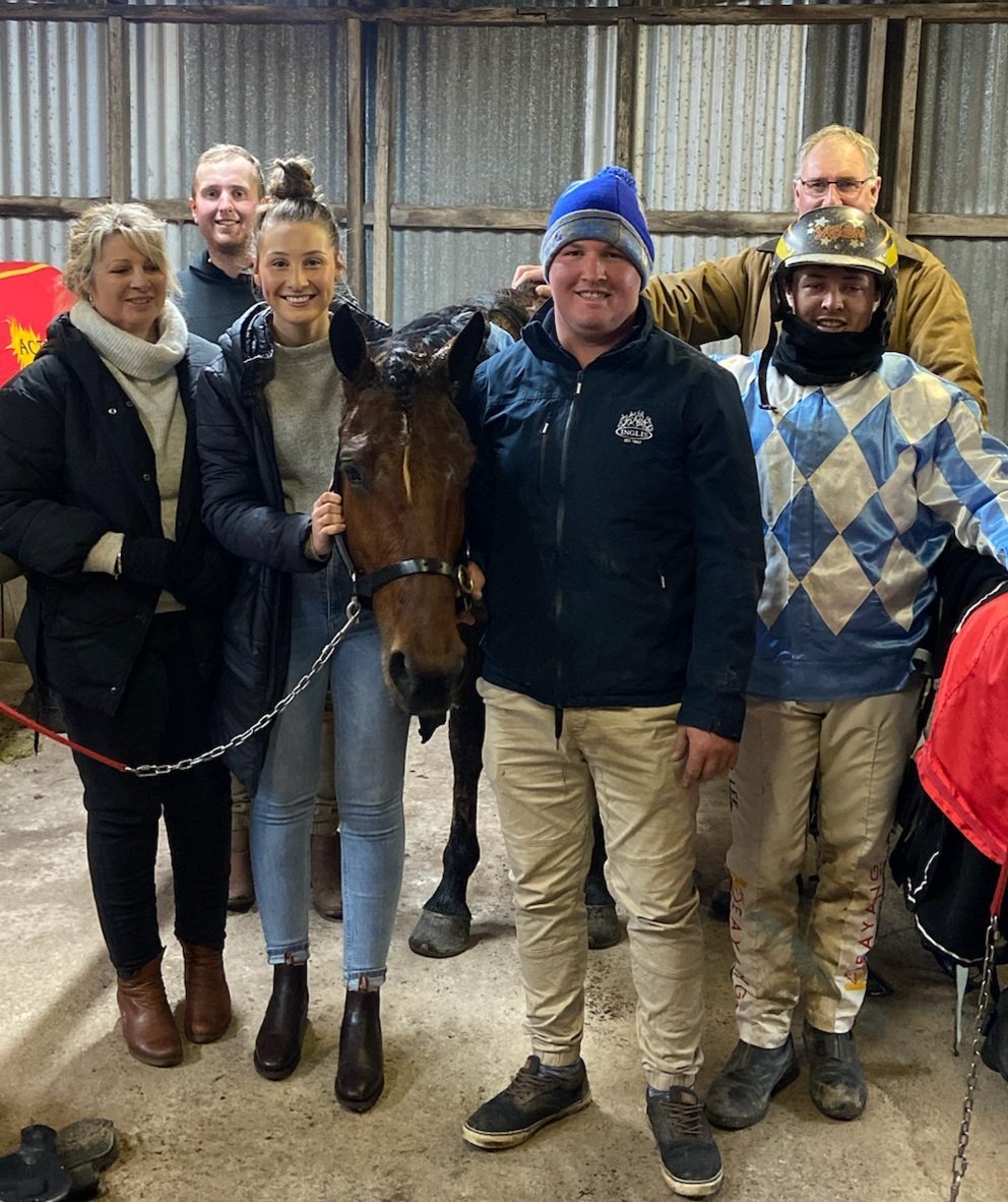 Classact won the 1680m Timboon Motors Pace in a mile rate of 1:58:8
Making it a training double for <a href="/mattyhorsnell/">Matt Horsnell</a> &amp; a driving double for <a href="/JLee_8/">Jason Lee</a>
Congratulations to owners: N Shepherd &amp; H Shepherd