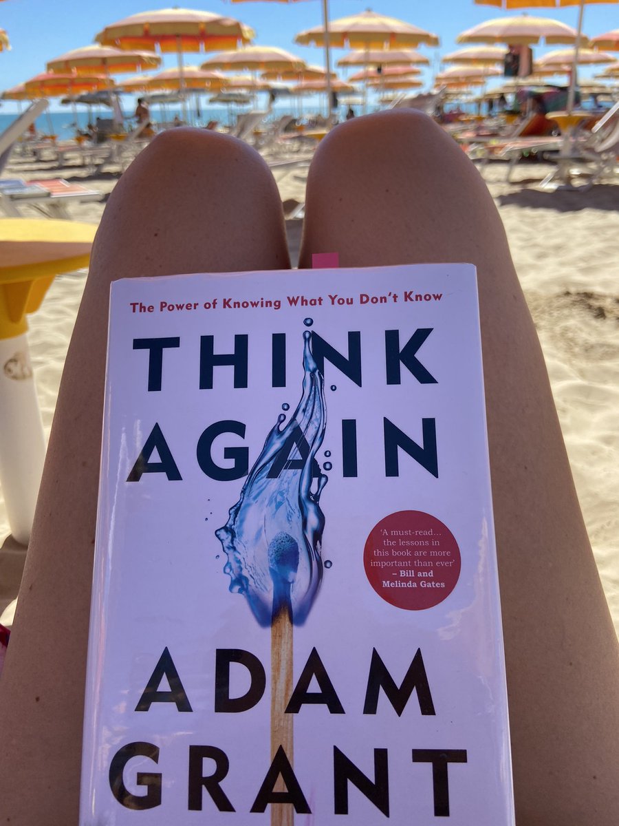 gioia_morasch's tweet photo. Great thinkers maintain doubts bc they know we’re all partially blind &amp; they’re committed to improving their sight..A mark of lifelong learners is recognizing they can learn sthg from everyone they meet. -@AdamMGrant #confidenthumility https://t.co/O8pcCVZXDR