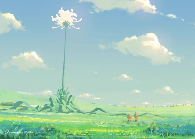 雲、風、ういてるものがすき。
#絵柄が好みって人にフォローされたい 