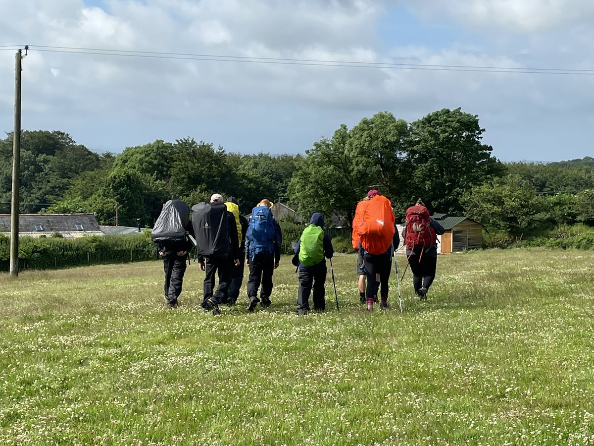 DunottarDofE's tweet image. “Before” Expedition Day 1. Pupils are up early and out of camp with @BrightExped! #DofEGold #Dartmoor #EducationWithCharacter