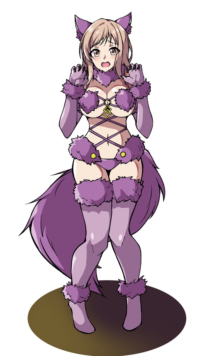 真乃ビーストちゃん。
夏葉さんも似たような仕事をしたからきっと内容は健全なお仕事だよ。 