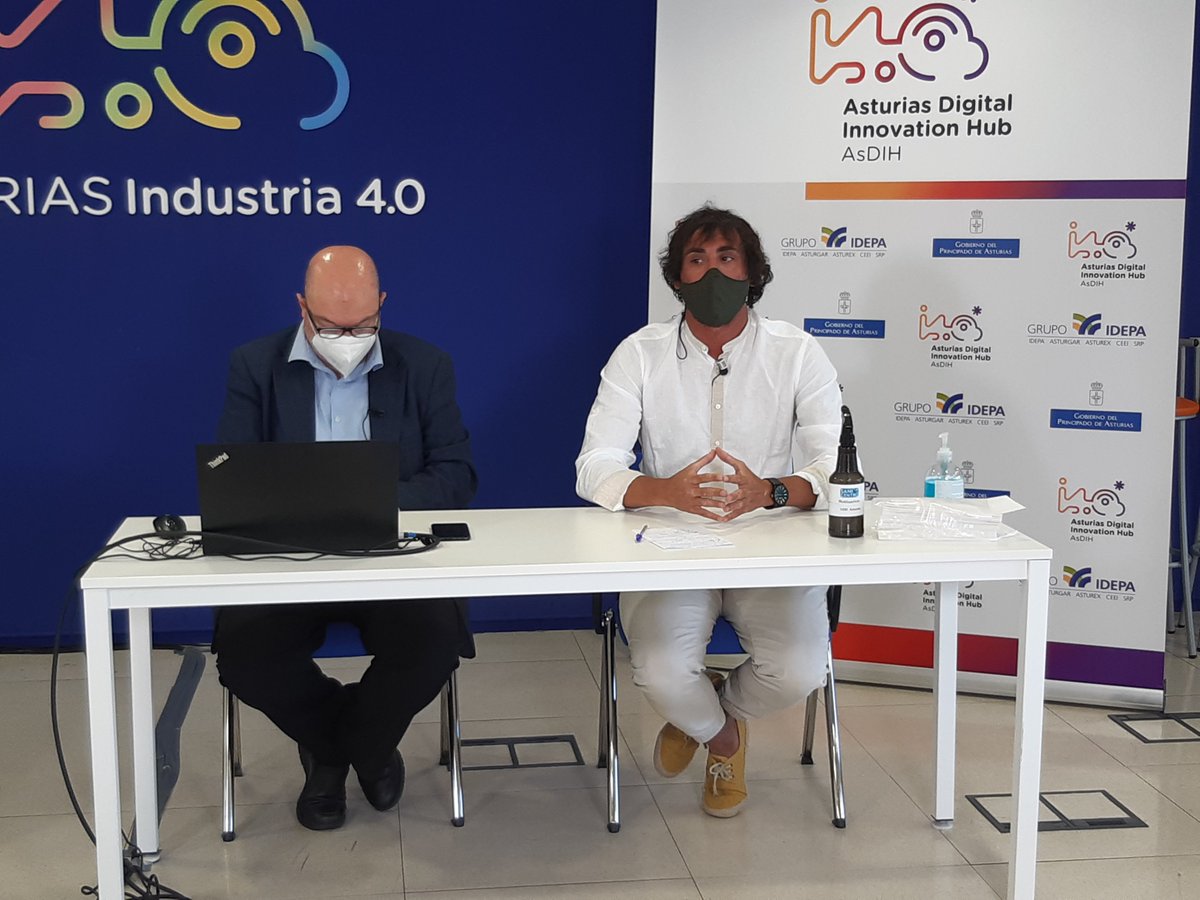 ClusterTICAstur's tweet photo. Juan Partearroyo CEO & Fundador de #LLOOL TECHNOLOGY y Daniel Alvarez CEO de #Girol Consulting
Nos hablan sobre la importancia de contar con un plan de continuidad de negocio.
Jornada "Ciberseguridad y seguridad informática en entornos industriales" con @idepasturias https://t.co/rxa4G8qvQY