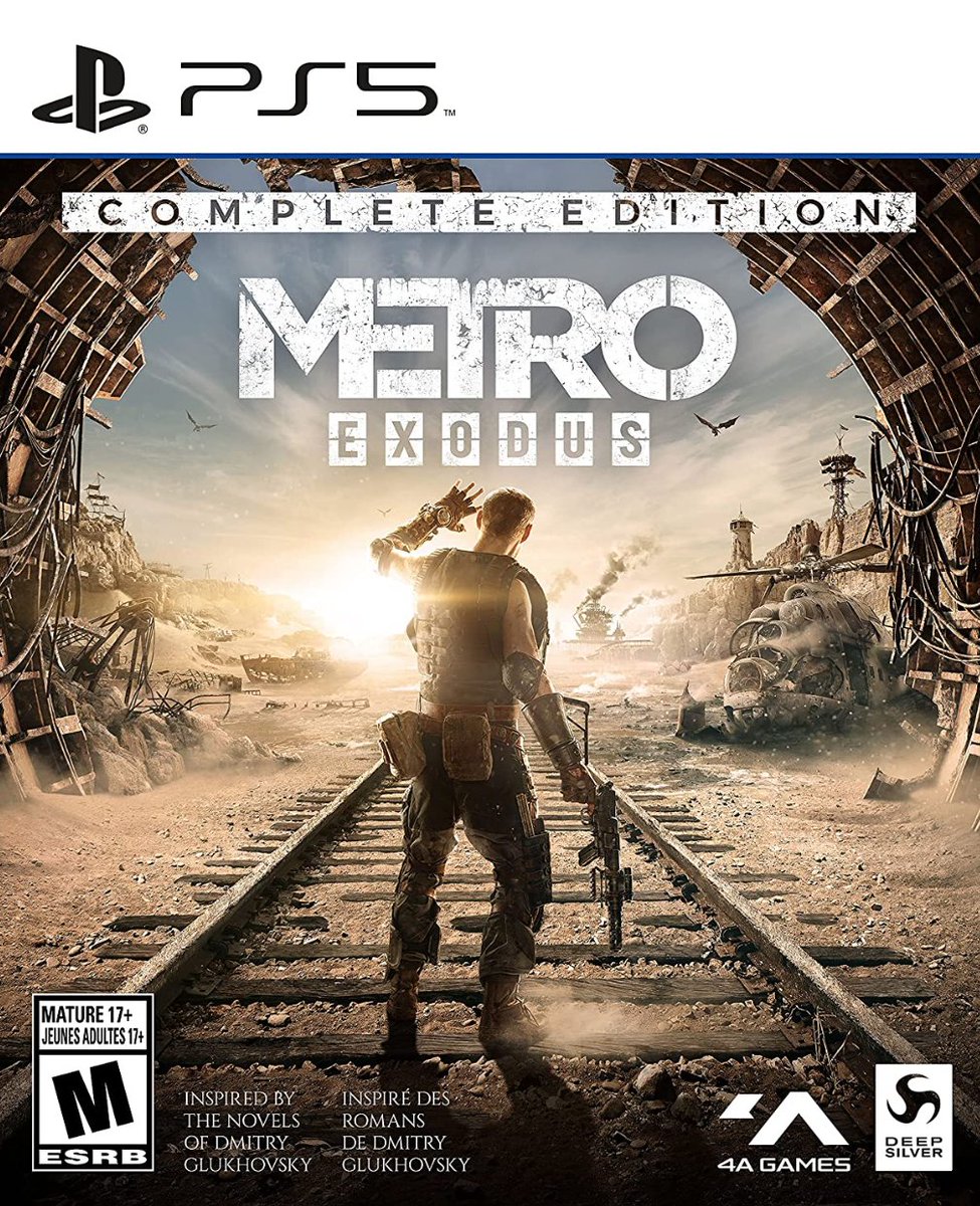 RT @PS5only: Metro Exodus: Complete Edition PS5 
Was $39.99 
Now $29.99
Amazon https://t.co/25I0bmy1XS #ad https://t.co/28wm3UQXEv