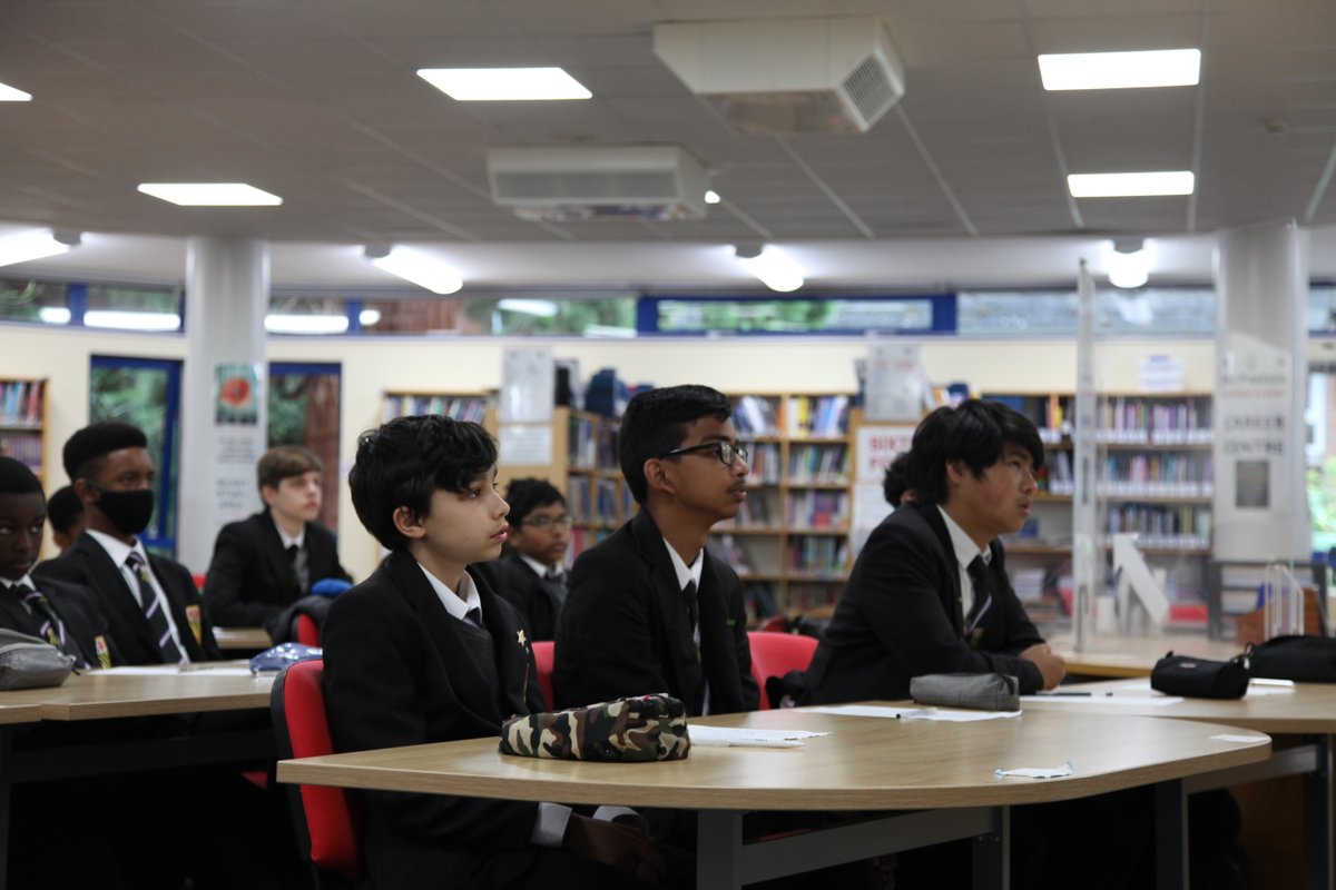 St Ignatius College (@st_ignatius) on Twitter photo Our Yr8 Holler class welcomed <a href="/ElliotOnochie/">DrElliotOnochie</a> and <a href="/RikiBleu/">RikiBleau</a> to talk to the students about how they got to where they are in their careers. Great guesses from the boys about what both presenters did but Fashion Designer was a popular choice!! #Dr #musicproducer <a href="/JesuitSchoolsUK/">Jesuit Schools UK</a> Our Yr8 Holler class welcomed <a href="/ElliotOnochie/">DrElliotOnochie</a> and <a href="/RikiBleu/">RikiBleau</a> to talk to the students about how they got to where they are in their careers. Great guesses from the boys about what both presenters did but Fashion Designer was a popular choice!! #Dr #musicproducer <a href="/JesuitSchoolsUK/">Jesuit Schools UK</a>