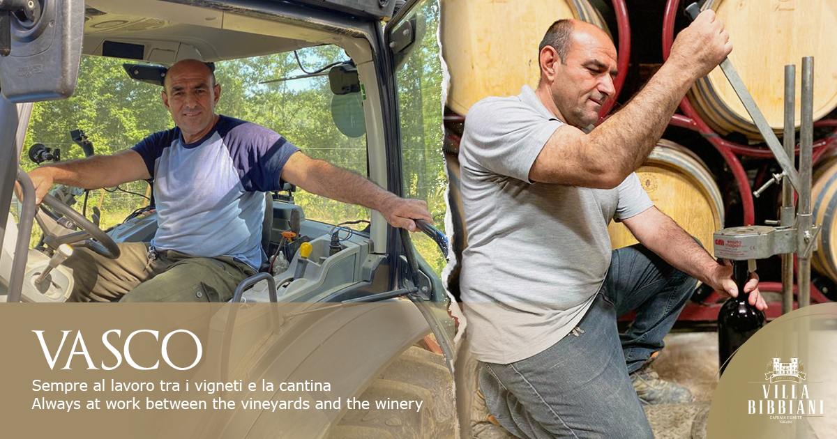 Behind every business there are people of passion and dedication. Villa Bibbiani presents Vasco, our tractor driver who cares for our land with love every day. Find out more in our blog bit.ly/3hB4uuY #villabibbiani #tuscany #winery