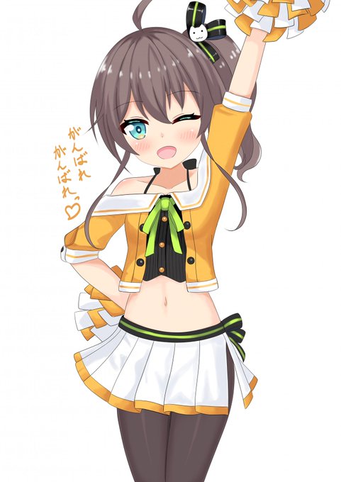 応援してくれるまつりちゃん
#祭絵 