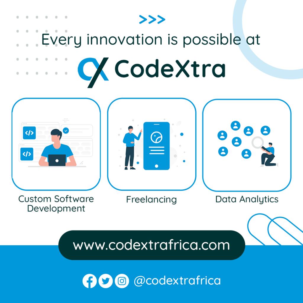 Get in touch with us 👨🏽‍💻💯
codextrafrica.com
#codextra #innovativesoftware #software