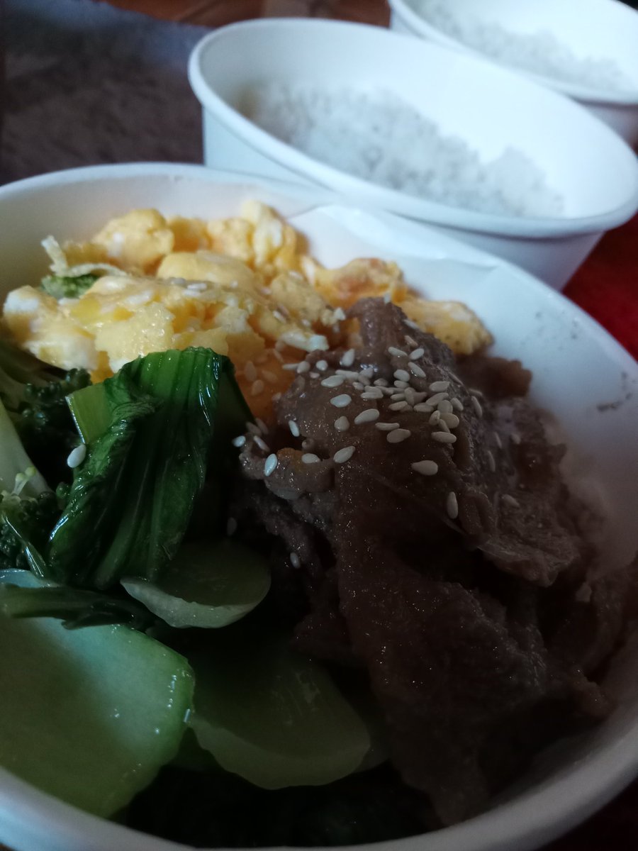 Rice bowl beef teriyaki "dapoer mama ina"😊
