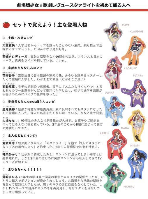 生田輝ちゃんと佐藤日向の日常 劇場版スタァライト 生田輝ちゃんと佐藤日向の日常 劇場版スタァライト