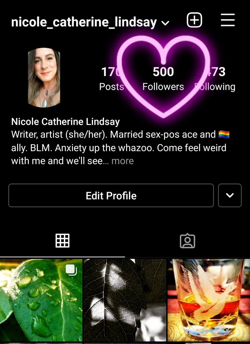 500 followers on Insta!? 🤩🥳😊

Come check me out for some deeply earnest amateur photography and the occasional grimdark/gothic excerpt 🖤🖤🖤

instagram.com/nicole_catheri…