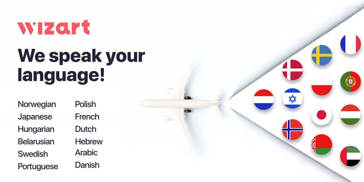 wizart_ai's tweet image. We speak your language! Great news for our international customers: new localizations of Wizart app are available! Check them out!
#wizart #visualizer #arvisualizer #arvisualizerapp #newlanguages #languages