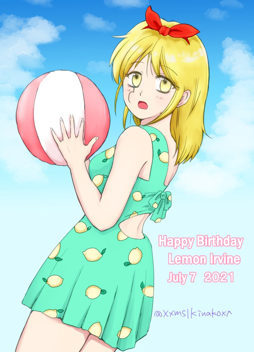 レモンちゃん、誕生日おめでとう🎉🎉🎉！ マッシュに重い愛を捧ぐ