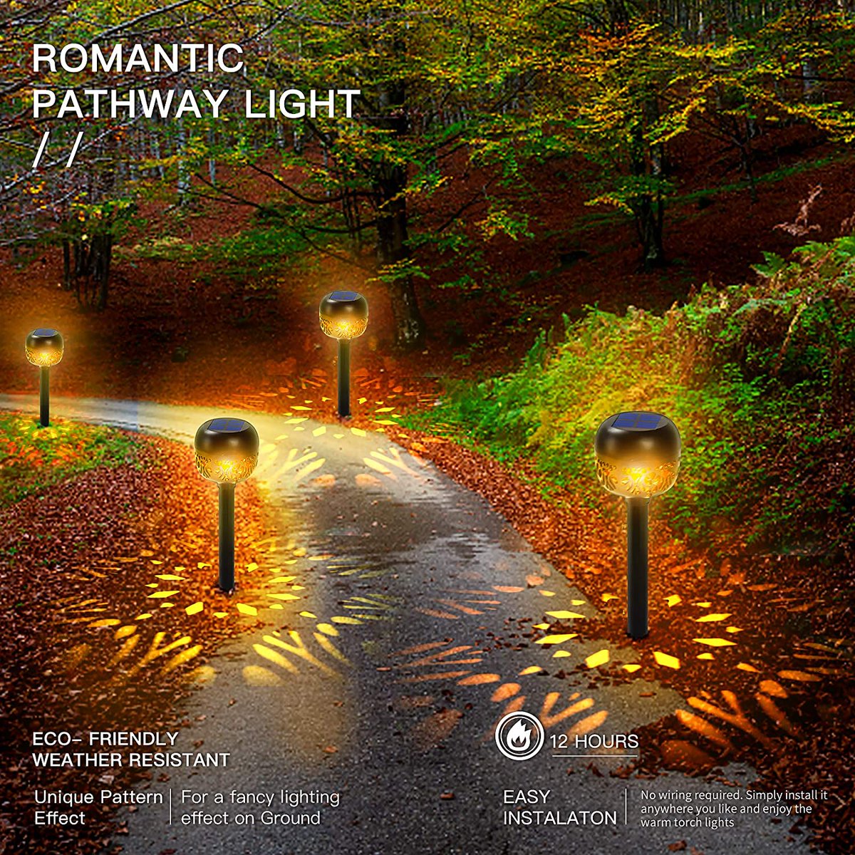 Best Warm White Led Solar Landscape Lights Of 2021 | Top 10 & Reviews