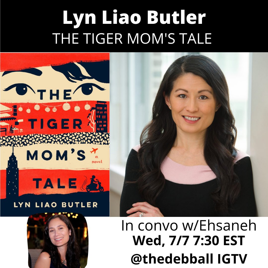 Happy Book Launch day to <a href="/lynliaobutler/">Lyn Liao Butler</a>!!! Join us tomorrow at 4:30PT/7:30ET for a conversation about her amazing debut THE TIGER MOM's TALE over on The Deb Ball's IG Live.