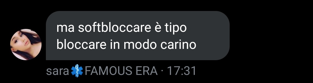 stsg11_'s tweet image. #softblock il ritorno