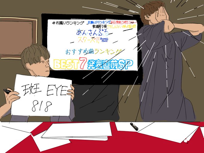 お願いランキングのtwitterイラスト検索結果