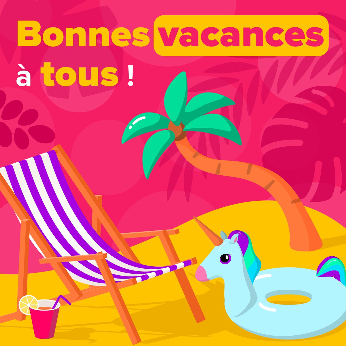 SchoolMouv's tweet photo. C'est officiel, c'est les vacances #explosiondejoie ! 💥 C'est l'heure de profiter un max de l'été ! Et pour ne pas oublier tous tes cours (ça peut servir pour la rentrée), pense au stage d'été et au cahier de vacances sur SchoolMouv 😉 https://t.co/DAb3jBVy0L