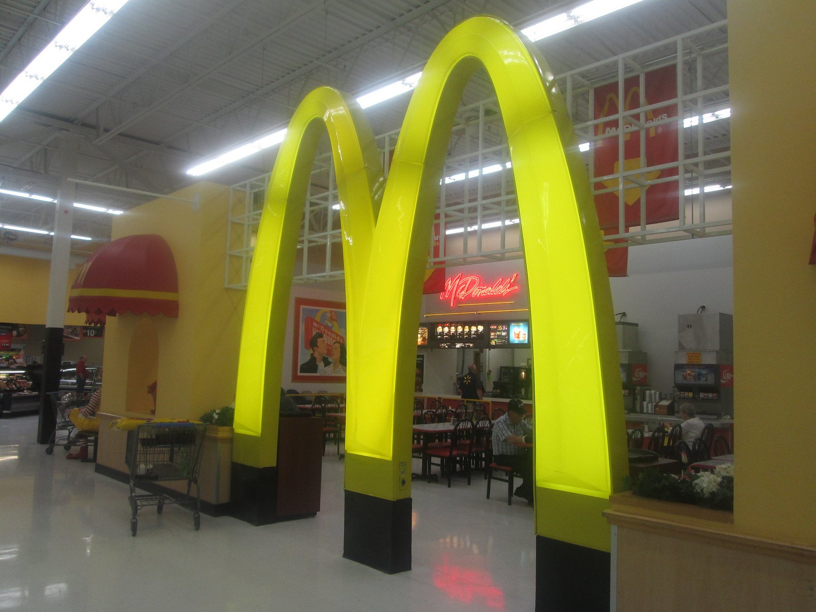 nonstandard mcdonalds on X: wal-mart mcdonalds (1990s) various  locations across north america status unknown - presumed deceased photos by  @RandomRetail t.coYqWfAsfBwJ  X