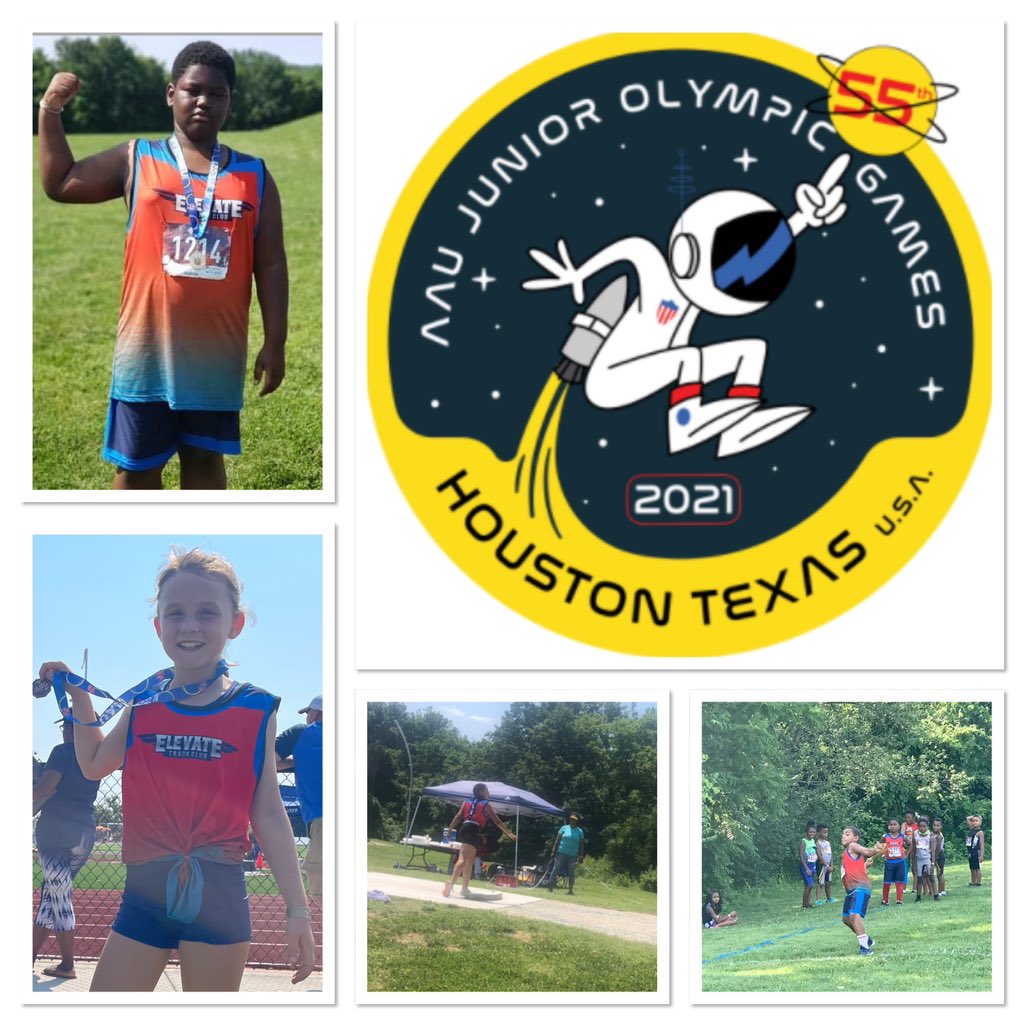 HOUSTON HERE COMES ELEVATE!!! #AauJrOlympians #Hardwork #Dedication #Elevateysd #ElevateTrackClub