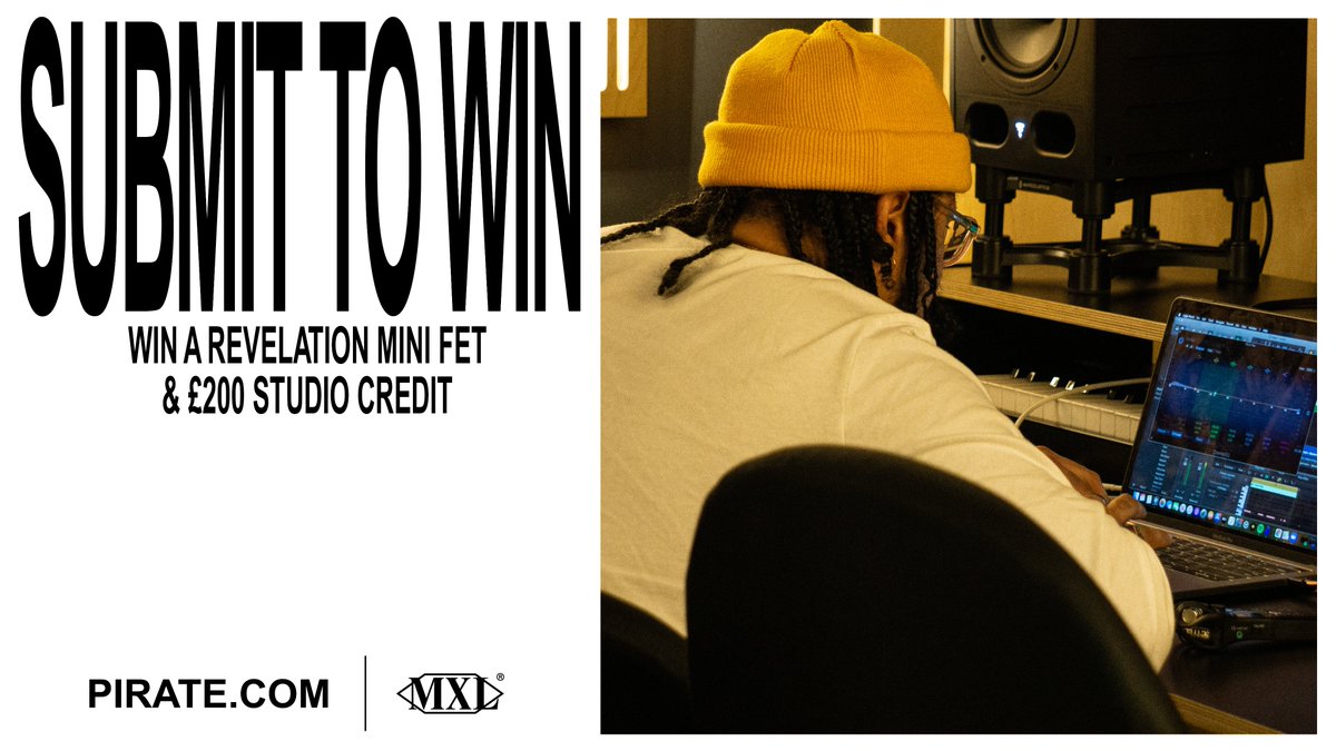 UK people! 
We've partnered with <a href="/piratedotcomUK/">PIRATE.COM</a> 
 to offer one of you the chance to win a Revelation Mini FET and £200 studio credit. 

Check it out: 
bit.ly/3AvZBM9

#musicstudio #recordingstudio #podcaststudio